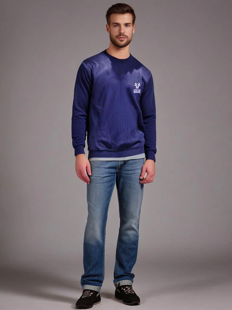 Sweatshirt for Men Dark Blue - Soft and Stylish