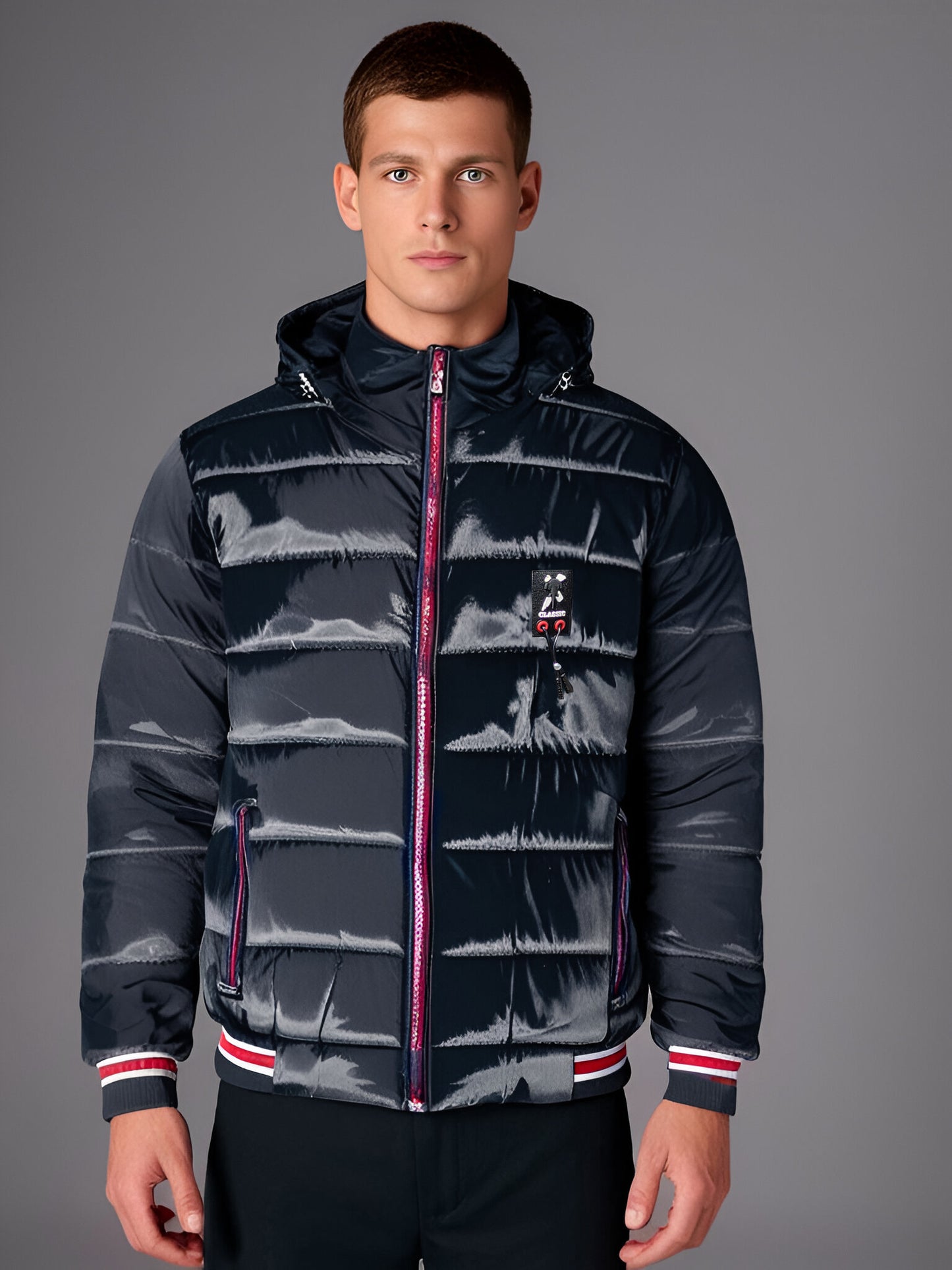 Puffer Jacket for Men - Classic Casual Style