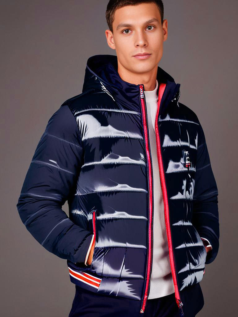 Puffer Jacket for Men - Classic Casual Style