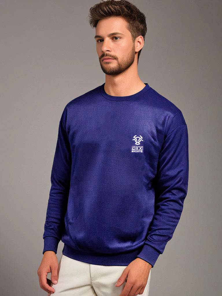 Sweatshirt for Men Dark Blue - Soft and Stylish