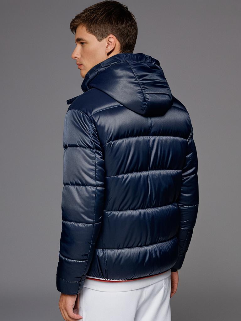 Puffer Jacket for Men - Classic Casual Style